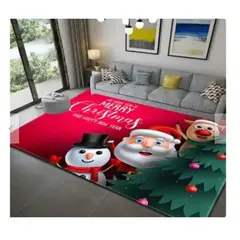 GENERICO - Alfombra Navideña Antideslizante Grande A1