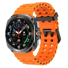 GENERICO - Correa Silicona para SAMSUNG GALAXY WATCH ULTRA - Naranja