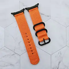 GENERICO - Correa Nylon para SAMSUNG GALAXY WATCH ULTRA - Naranja
