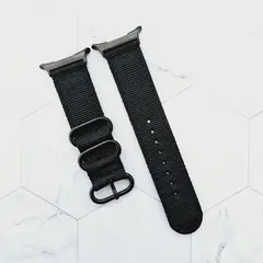 GENERICO - Correa Nylon para SAMSUNG GALAXY WATCH ULTRA - Negro