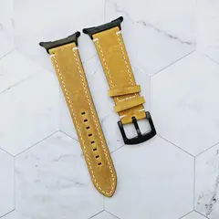 GENERICO - Correa Cuero para SAMSUNG GALAXY WATCH ULTRA - Camello