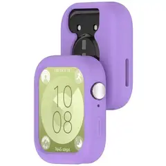 GENERICO - Case Silicona para HUAWEI FIT 3 - Lila