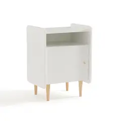 GENERICO - Velador Mesa De Noche Infantil Armado Totti Blanco - Gaudi