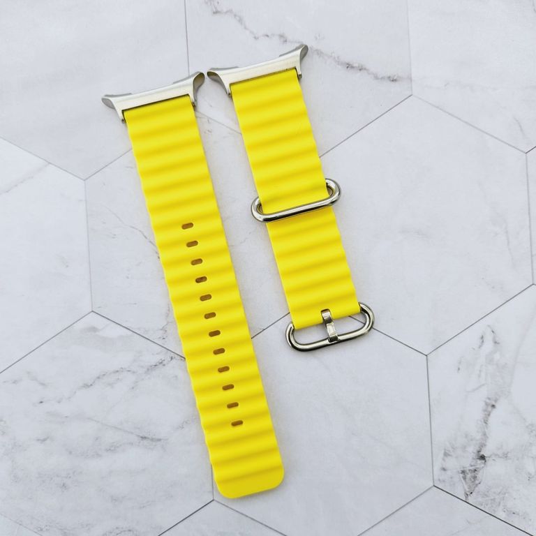 Correa Silicona Ocean para SAMSUNG GALAXY WATCH ULTRA - Amarillo