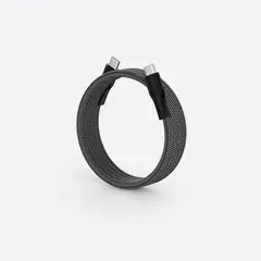 GENERICO - Cable BlackSilver Usb-c a Usb-c Magtame 1m 60W