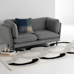 YOLODECORO - Sofá de 2 Cuerpos Wes Gris Selecto