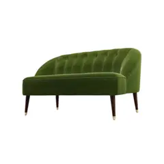 YOLODECORO - Sofá de 2 Cuerpos Margot Verde