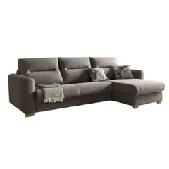 YOLODECORO - Seccional con Chaise Longue a la Derecha Faro Gris