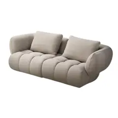 YOLODECORO - Sofá 3 Cuerpos Wenders Beige