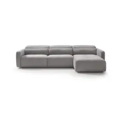 YOLODECORO - Seccional con Chaise Longue a la Derecha Bossanova Gris