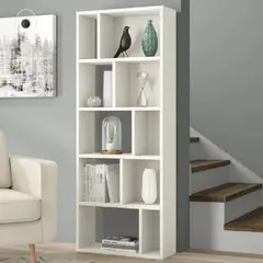 NACION MUEBLES - LIBRERO PAULA BLANCO NM