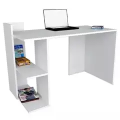 NACION MUEBLES - ESCRITORIO MAURO COLOR BLANCO NM