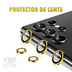 GENERICO - LENTE PROTECTOR CAMARA METALIZADO DORADO PARA SAMSUNG GALAXY A25