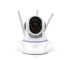 CAFINI - Cámara Ip Inalámbrica Wifi Robotica 3 Antenas Full Hd 1080p CN CA1003