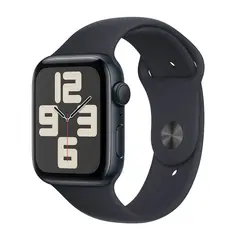 APPLE - Watch SE 2024 GPS 44mm Midnight Correa Deportiva M/L A2723