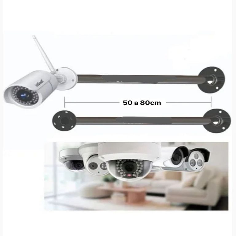 SOPORTE PARA CAMARA REGULABLE 50 a 95CM NEGRO