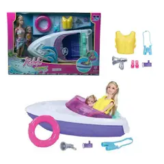IMPORTADO MC - Novedoso Barco Barbie Kaibibi Summer con Muñecas