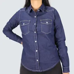 SALSA - CAMISA DENIM ML MUJER JEANS TANNY