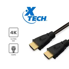 XTECH - Cable Con conector HDMI Macho a Hdmi macho 7.6 mts XTC-370