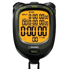 GENERICO - Cronometro Dretec SW-123 100 memorias Retroiluminacion 1-100 Negro_.