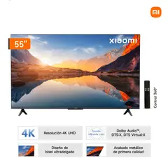 XIAOMI - Televisor 55 QLED Smart UHD 4K A PRO 2025