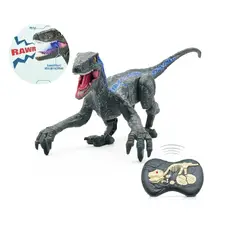 GENERICO - Velociraptor a control remoto con Luces LED y Sonidos