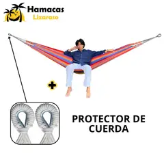 HAMACAS LIZARASO - Hamacas Andina Multicolor de Algodón -