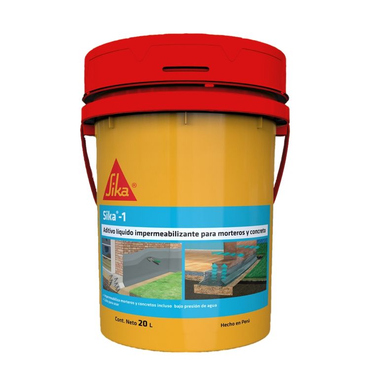 Aditivo Impermeabilizante para mezclas de concreto 1 x 20L