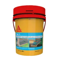 SIKA - Aditivo Impermeabilizante para mezclas de concreto 1 x 20L