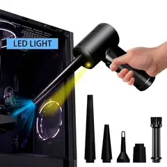 VARIOS - Soplador de Aire Eléctrico para PC Laptop Electróni Recargable 6000mAh