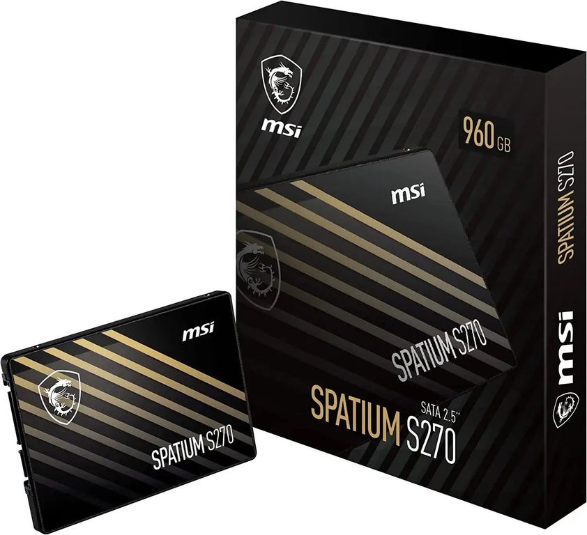 UNIDAD DE ESTADO SOLIDO 960GB SPATIUM S270 SATA - 2.5