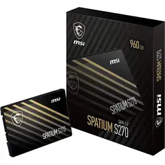 MSI - UNIDAD DE ESTADO SOLIDO 960GB SPATIUM S270 SATA - 2.5