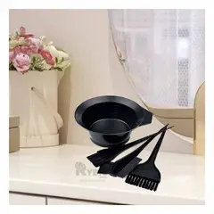 RYBIU IMPORT - Kit Resistente para Teñir en Negro Y+Papel de Regalo