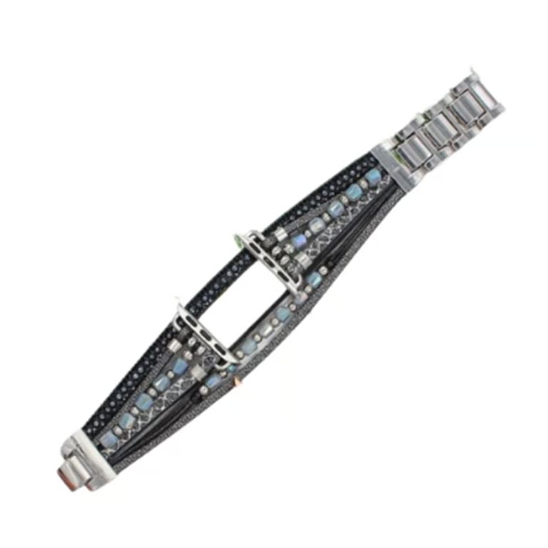 Correa de murano para Apple Watch 41mm - Plata