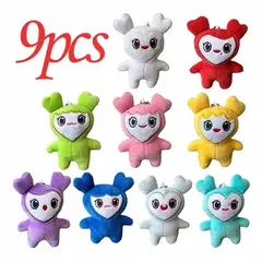 GENERICO - Lovely Twice - llavero peluche 9 piezas