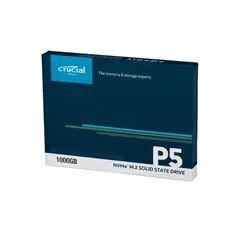 CRUCIAL - Disco Sólido P5 1TB PCIe 3D NAND NVMe M.2 SSD