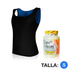 GENERICO - CHALECO SAUNA PARA HOMBRE MÁS LIPOCREAM