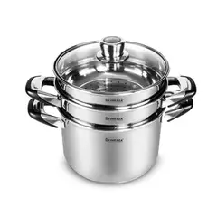 FINEZZA - Espaguetera FZ-0062SP4 de acero inoxidable de 6L