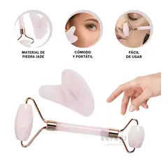 RYBIU IMPORT - Kit Compacto para Cara 2 Rosa Marmoleado Y+Regalo Agendita