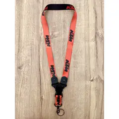 GENERICO - Llavero KTM Lanyard Duke Cinta de Llaves EXC Pita 50cm