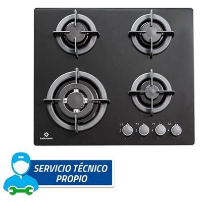 Encimera EGI-604VDNEG 4 Quemadores Coc