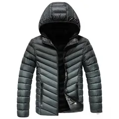 GENERICO - CASACA DEPORTIVA SLIMFIT CAPUCHA DESMONTABLE