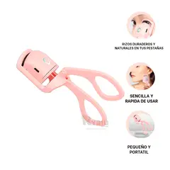 RYBIU IMPORT - Enchinador Eficiente de Color Rosado Y+Gift Stickers