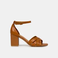 BATA - Sandalias Casuales Samira Camel Mujer