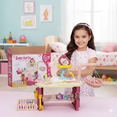 GENERICO - Set de Baño para Bebes de juguete Baby Nurse