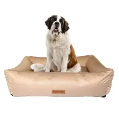 GENERICO - Cama Impermeable Patitas Premium Para Mascotas L Beige