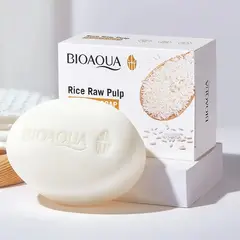BIOAQUA - JABON ACLARANTE DE ARROZ 100G