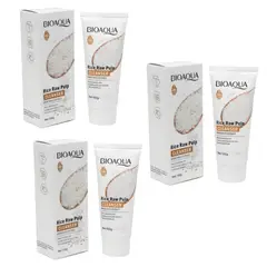 BIOAQUA - PACK 3 LIMPIADOR FACIAL ARROZ