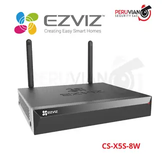 EZVIZ - CS-X5S-8W NVR DE 8 CANALES MARCA