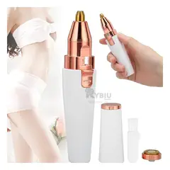 RYBIU IMPORT - Depilador Moderno para Cejas Color Blanco Y+Regalo Agendita_123